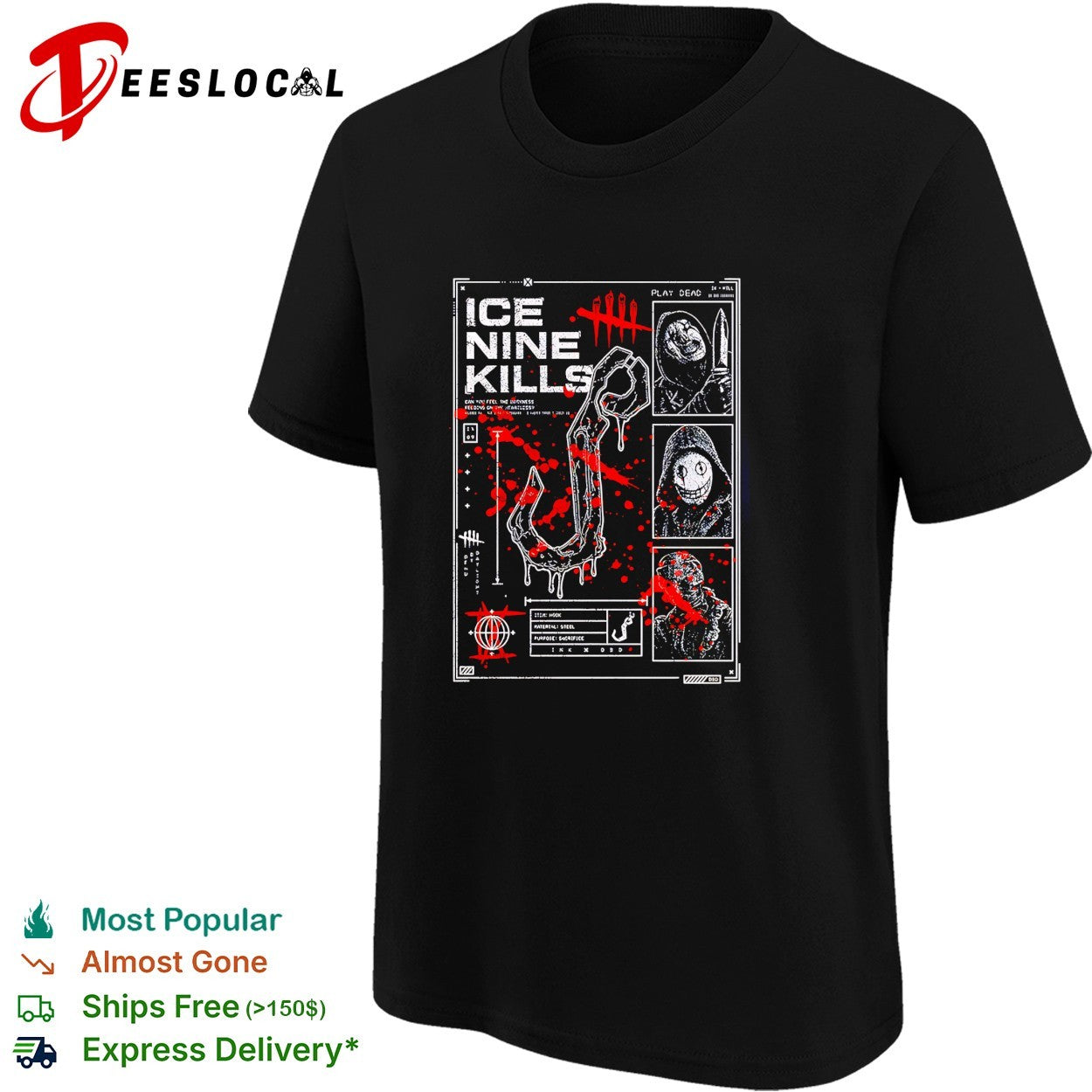 Ice Nine Kills X Dead By Daylight Play Dead Killer Profile shirt