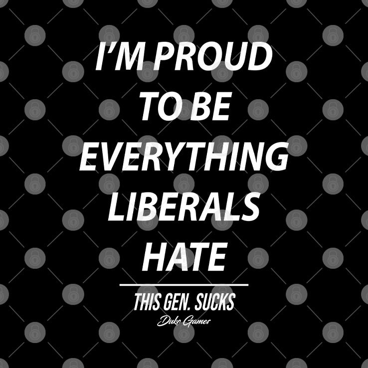 I’m Proud To Be Everything Liberals Hate T Shirt