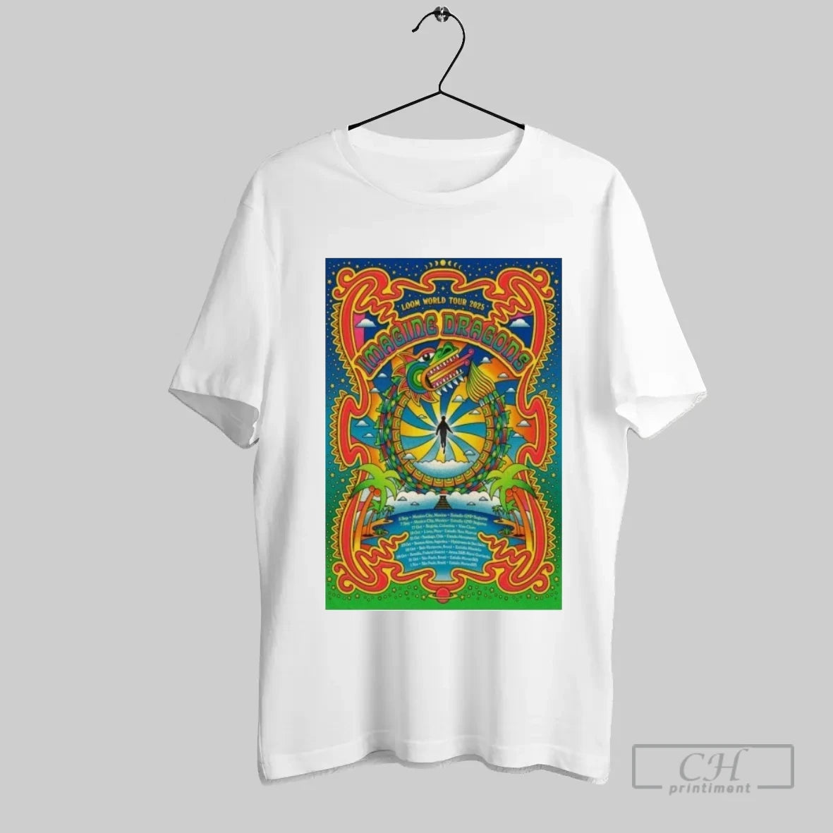 Imagine Dragons Loom World Tour 2025 - clothing by TeeHivey.com