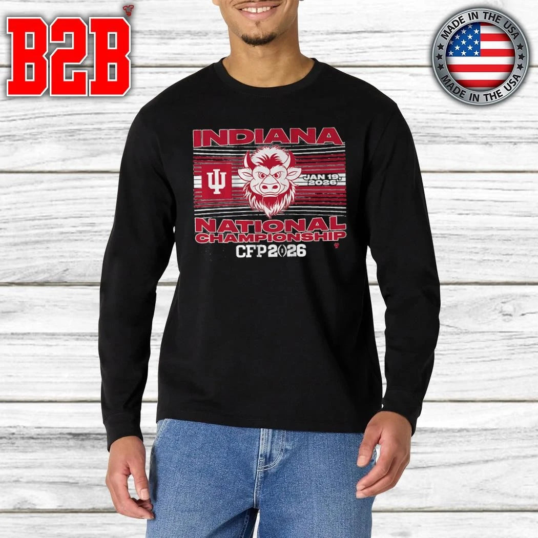 Indiana Football 2025-26 CFP National Championship Game Shirt