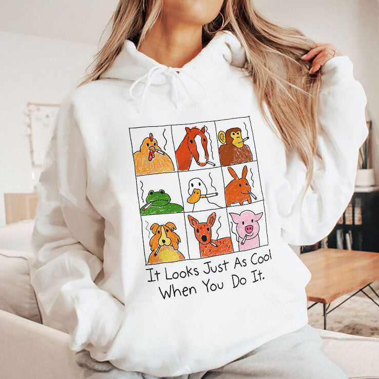 It Looks Just As Cool When You Do It Smoking T Shirt