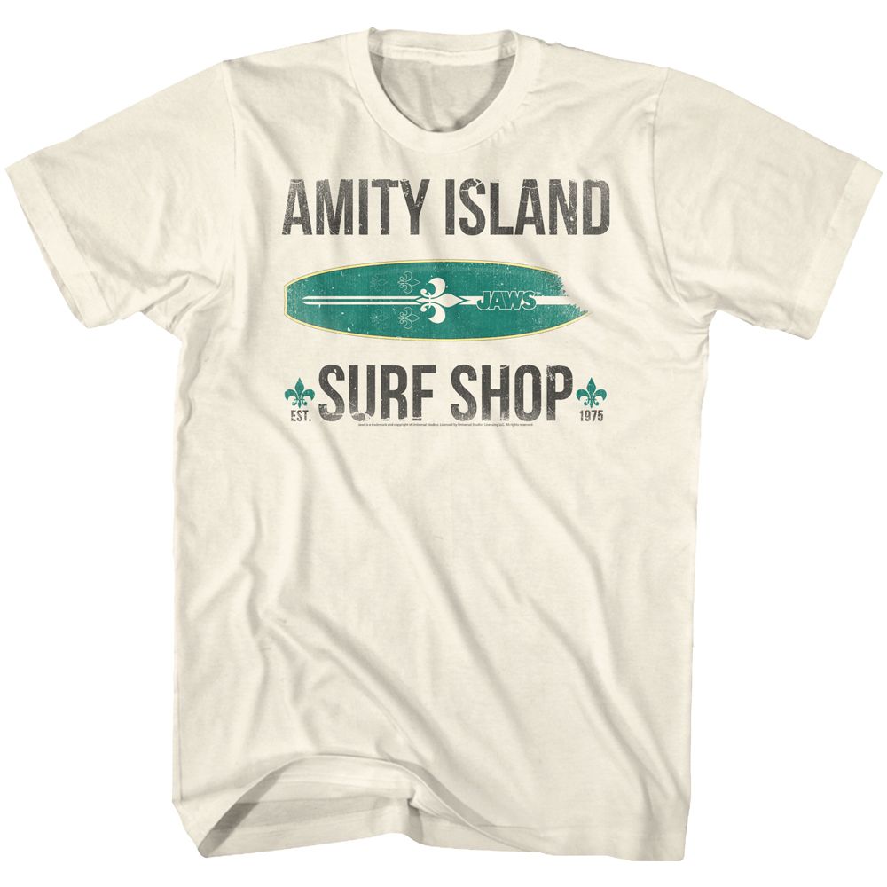 Jaws - Surf Shop - Short Sleeve - Adult - T-Shirt - clothing by TeeHivey.com