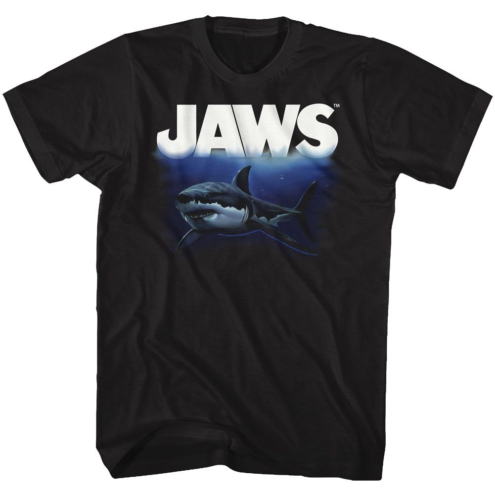 Jaws - Deep Blue Sea - Short Sleeve - Adult - T-Shirt - clothing by TeeHivey.com