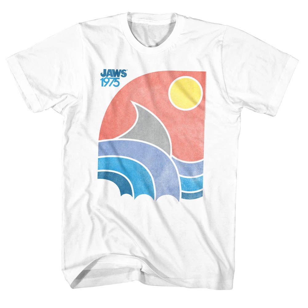 Jaws - Color - Short Sleeve - Adult - T-Shirt - clothing by TeeHivey.com