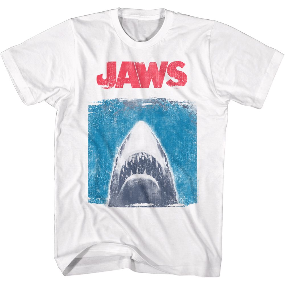 Jaws - Simplified Jaws - Short Sleeve - Adult - T-Shirt - clothing by TeeHivey.com