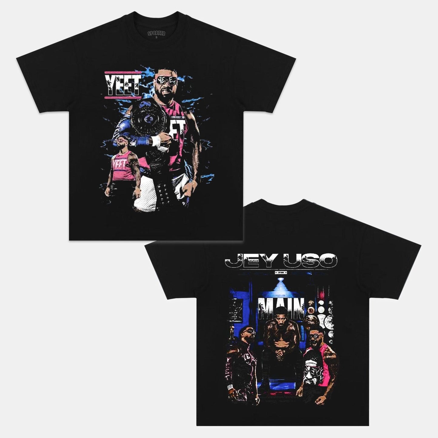 JEY USO TEE Style001 - clothing by TeeHivey.com (Image 4)