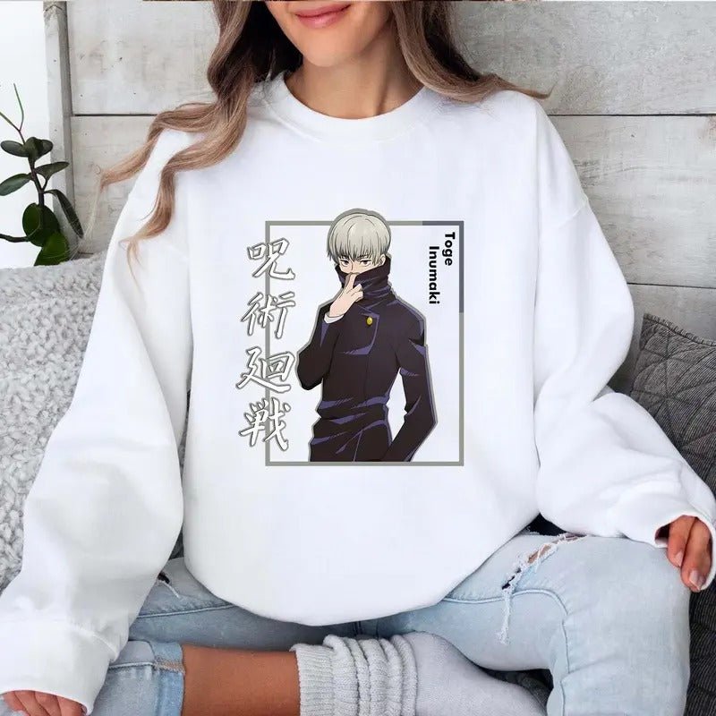 JK Inumaki Gift For Fans, Anime T-shirt Sweatshirt Sweatshirt, Hoodie, Comfort Colors - clothing by TeeHivey.com