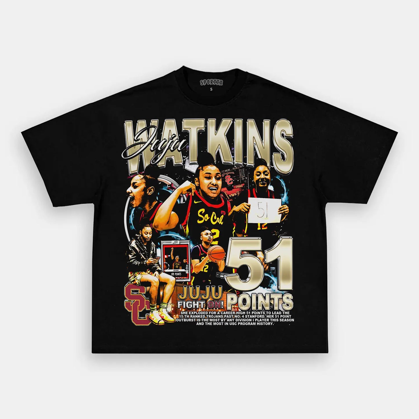 JUJU WATKINS V2 TEE Style003