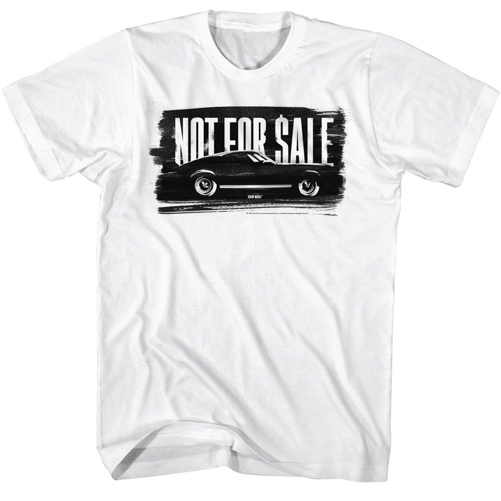 John Wick - Not For Sale - Short Sleeve - Adult - T-Shirt - clothing by TeeHivey.com