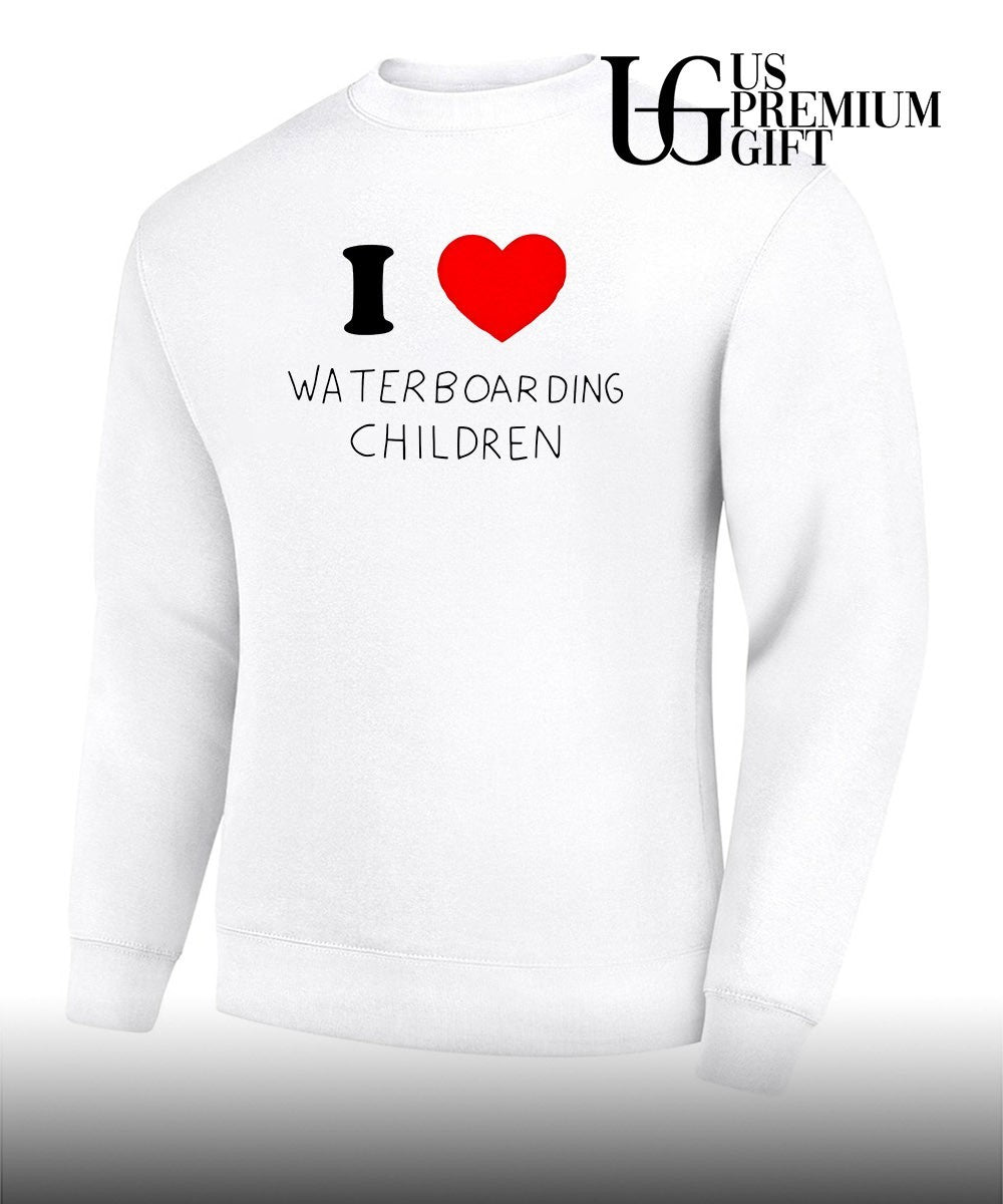 I love waterboarding children shirt