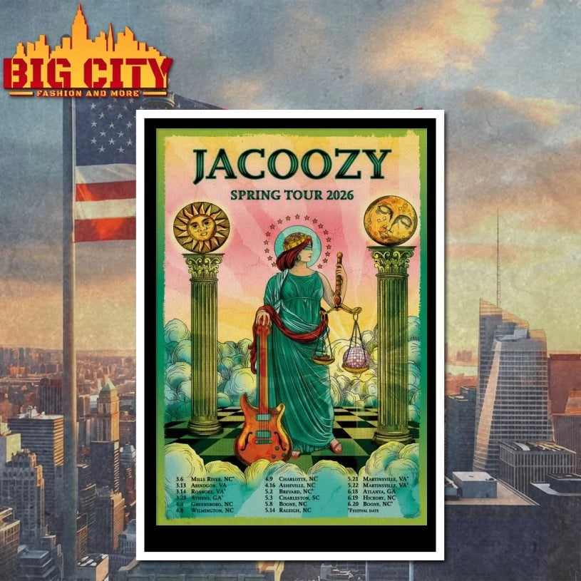 Jacoozy Spring 2026 Shows Poster T-shirt