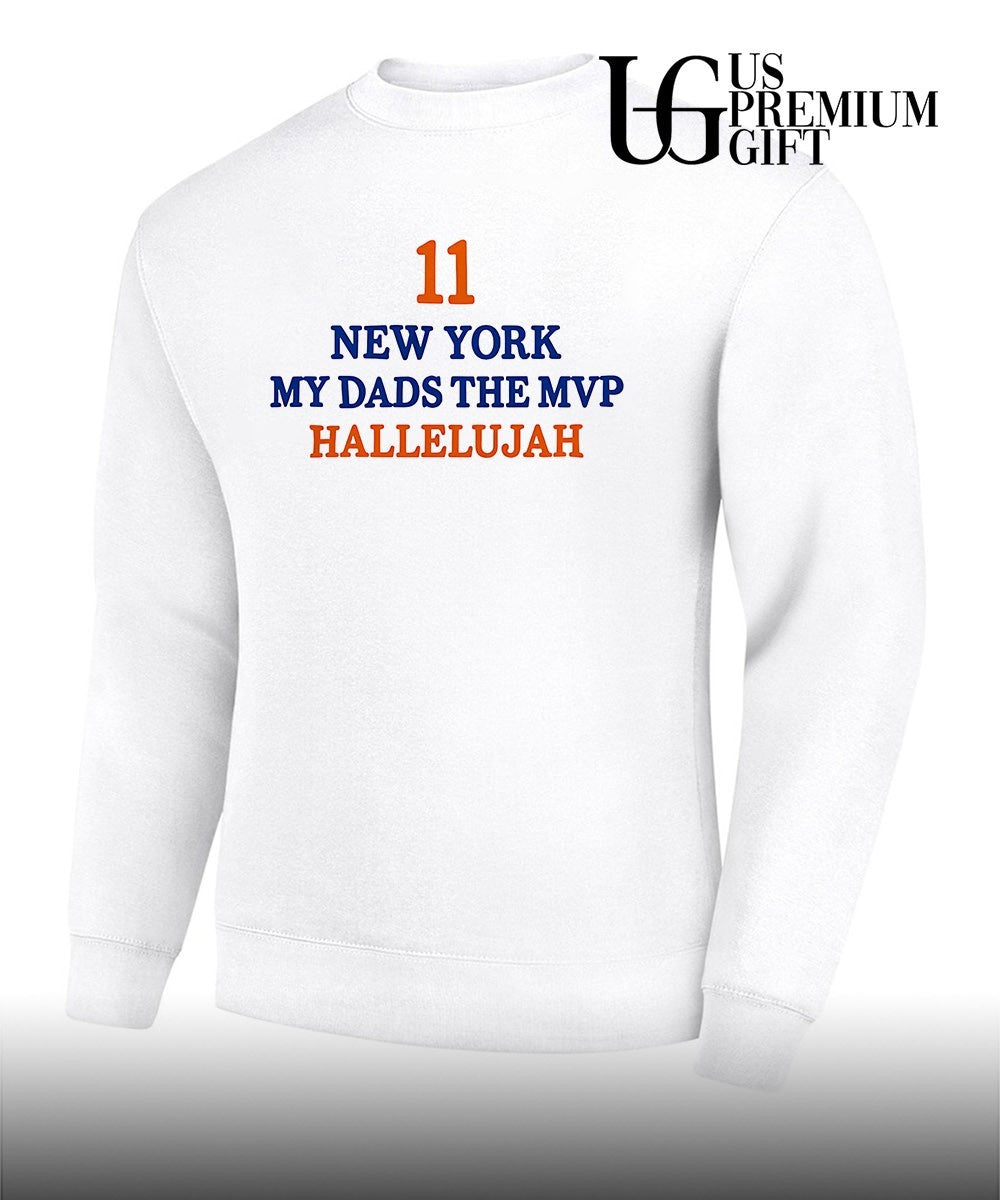 Jalen Brunson 11 New York My Dads The MVP Hallelujah shirt