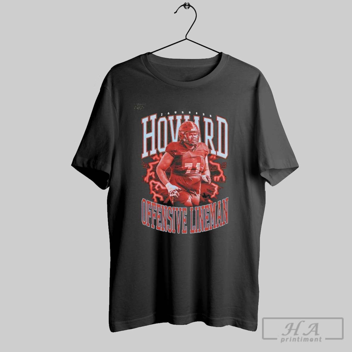 Jauresee Howard Delaware State Hornets Offensive Lineman Vintage