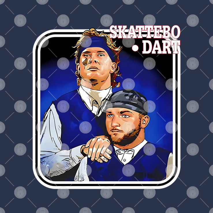 Jaxson Dart & Cam Skattebo New York G Step Brothers T Shirt