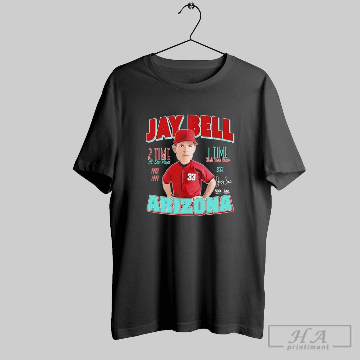 Jay Bell 2 Time All Star Player Arizona Comic