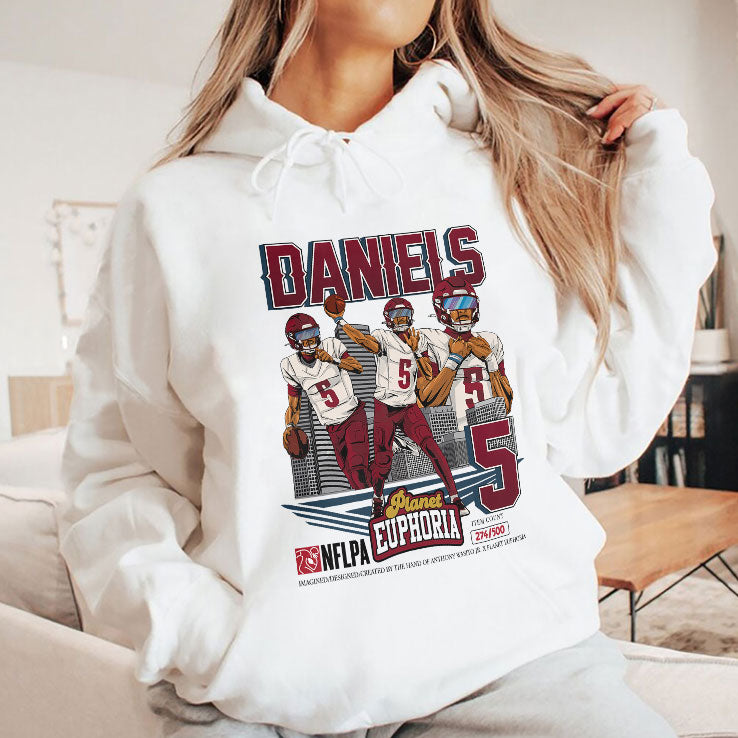 Jayden Daniels Vintage Football Shirt