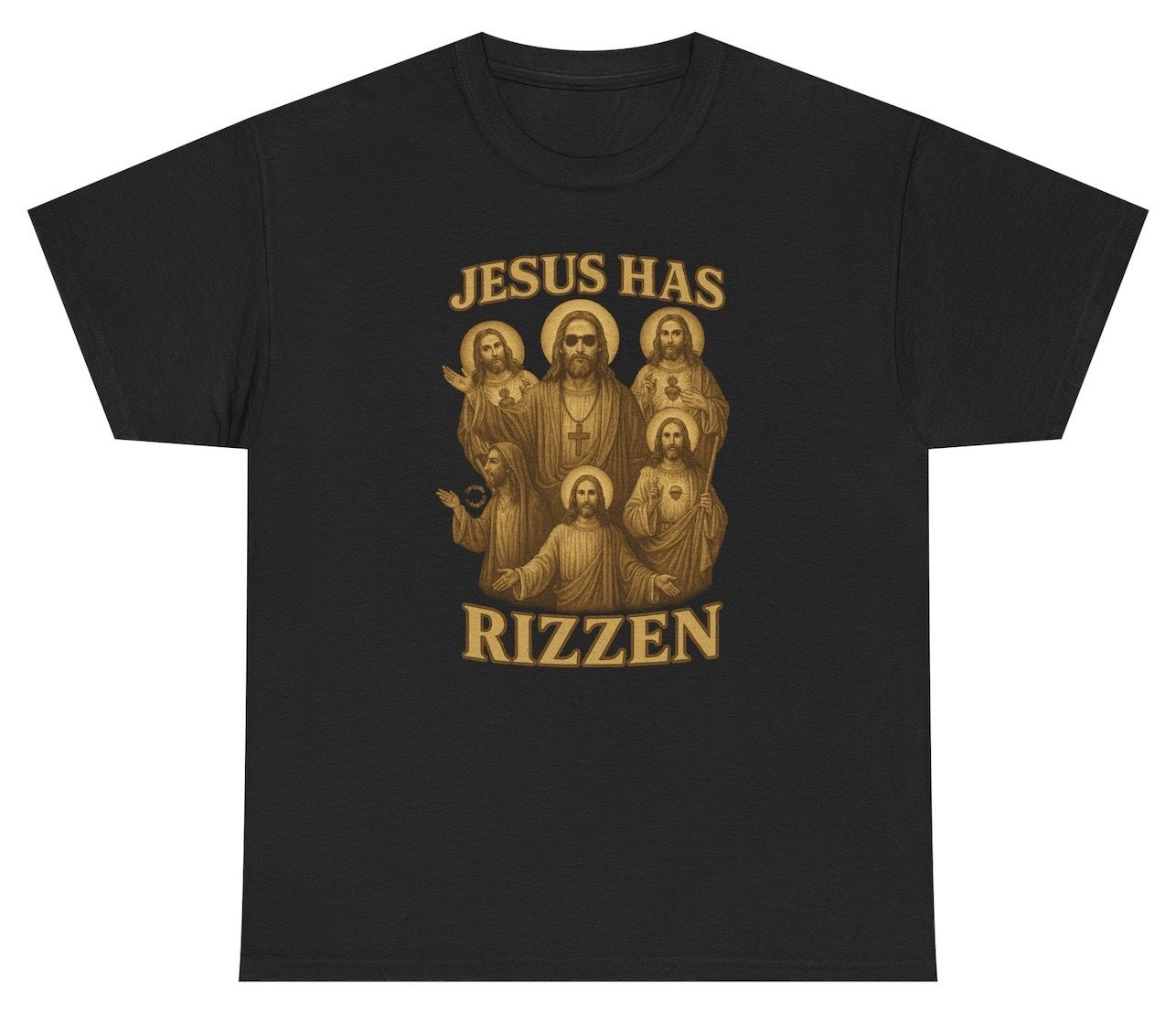 Jesus Has Rizzen Rizz Easter Tee