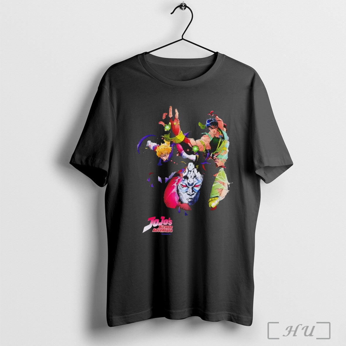 Jojos Bizarre Adventure Duo Dark Wash T Shirt