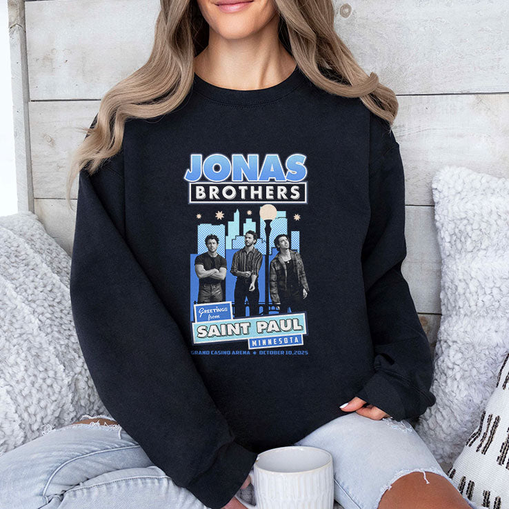 Jonas Brothers Greetings From Saint Paul Minnesota T Shirt