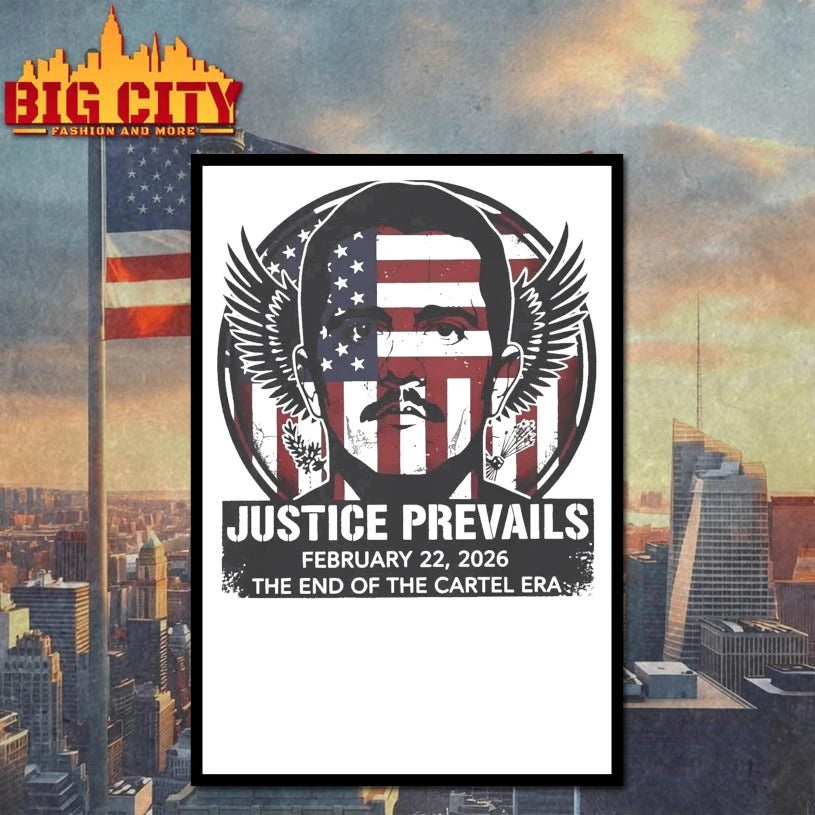 Justice Prevails El Mencho CJNG Cartel Boss t-shirt
