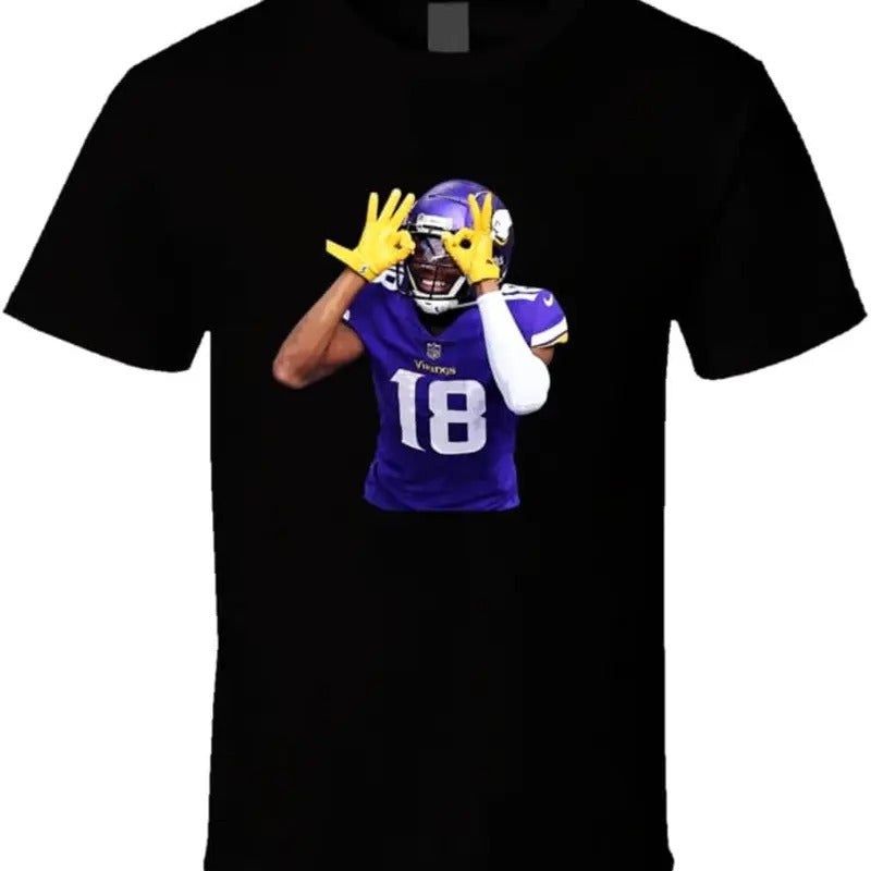 Justin Jefferson Griddy Football Fan T Shirt