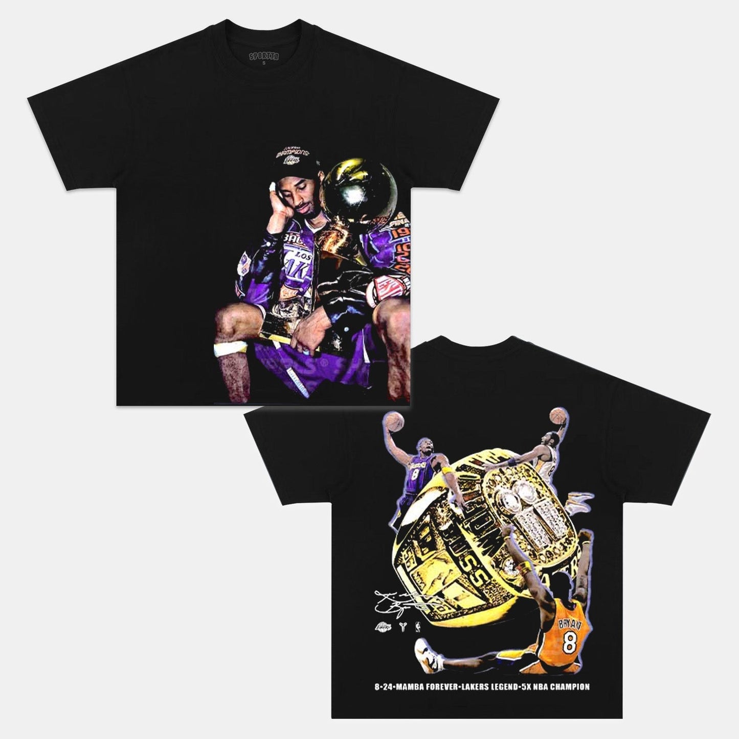 KOBE VINTAGE TEE Style007