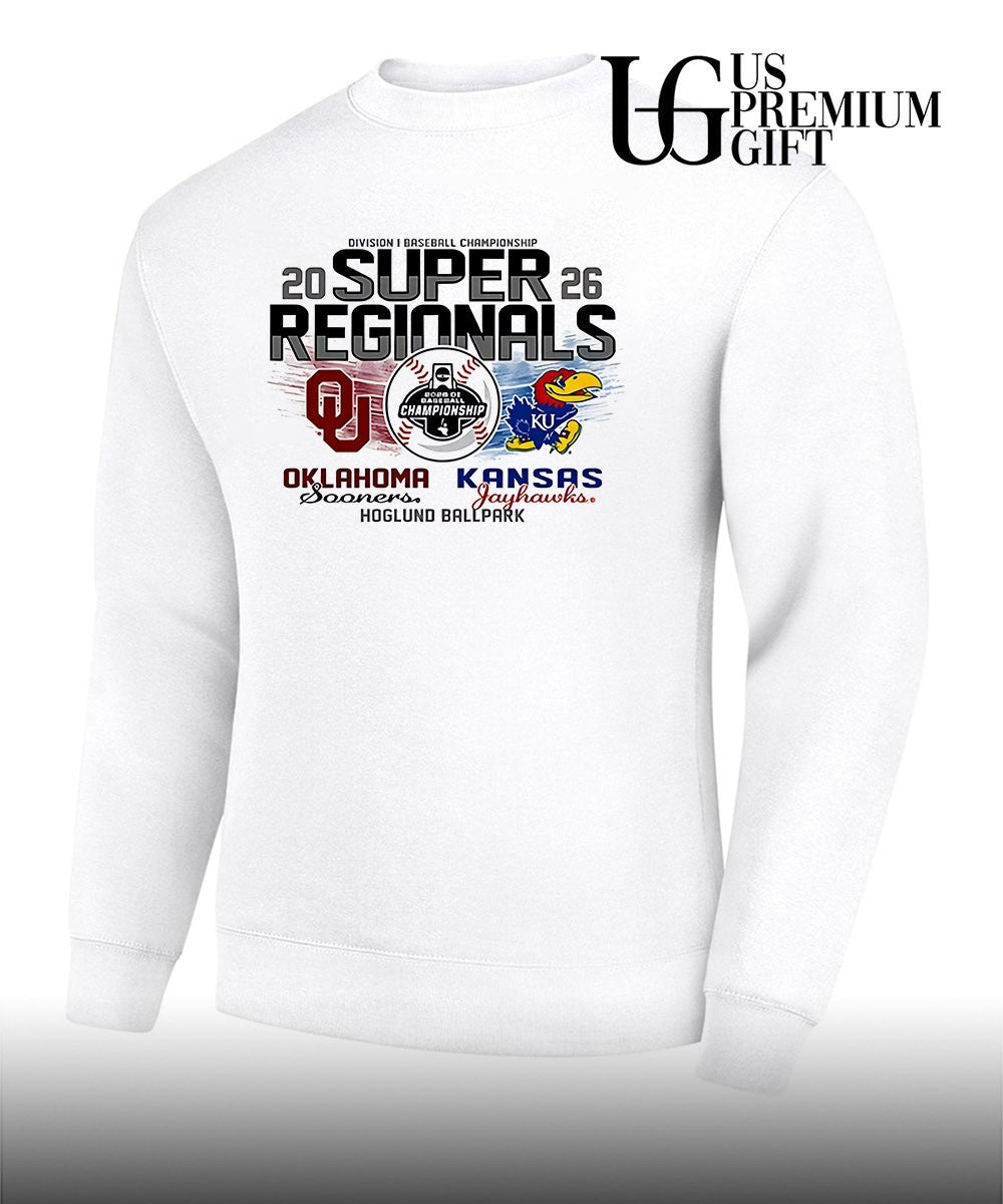 Kansas Jayhawks vs Oklahoma Sooners 2026 NCAA Division I Baseball Championship Super Regional shirt