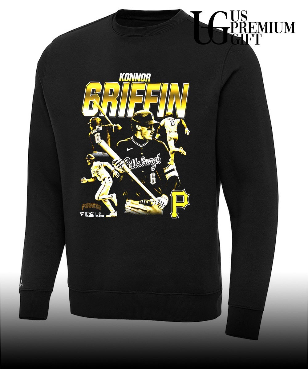 Konnor Griffin Pittsburgh Pirates MLB Big and Tall player graphic shỉrt