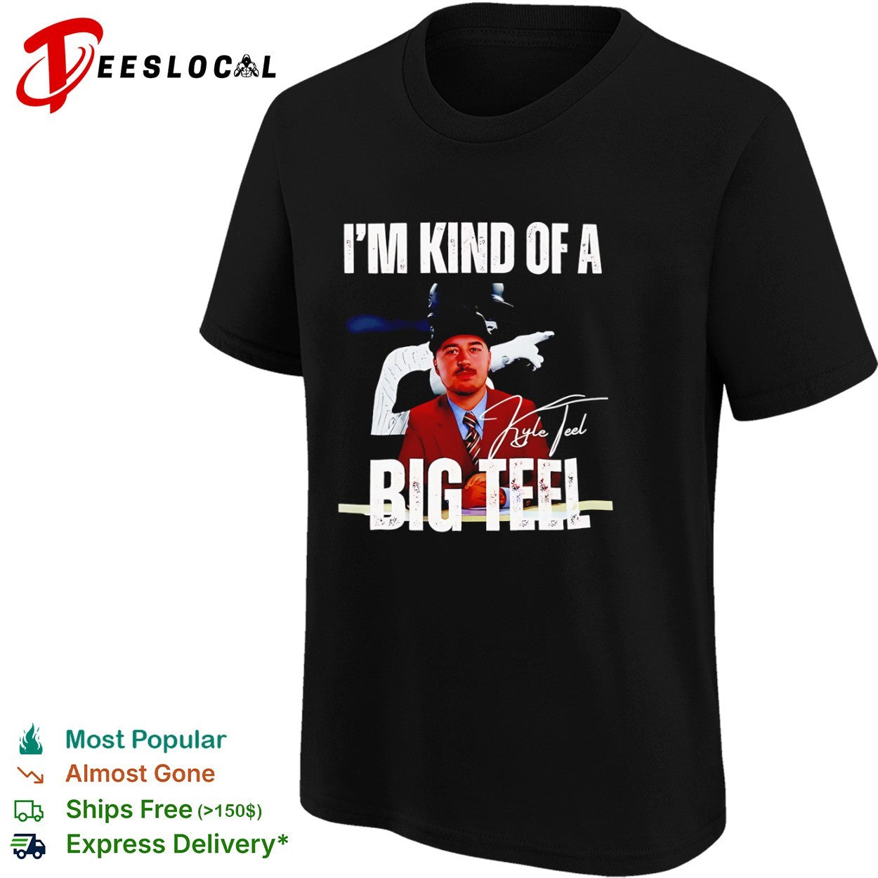 Kyle Teel Boston Red Sox MLB I am kind of a big Teel shirt