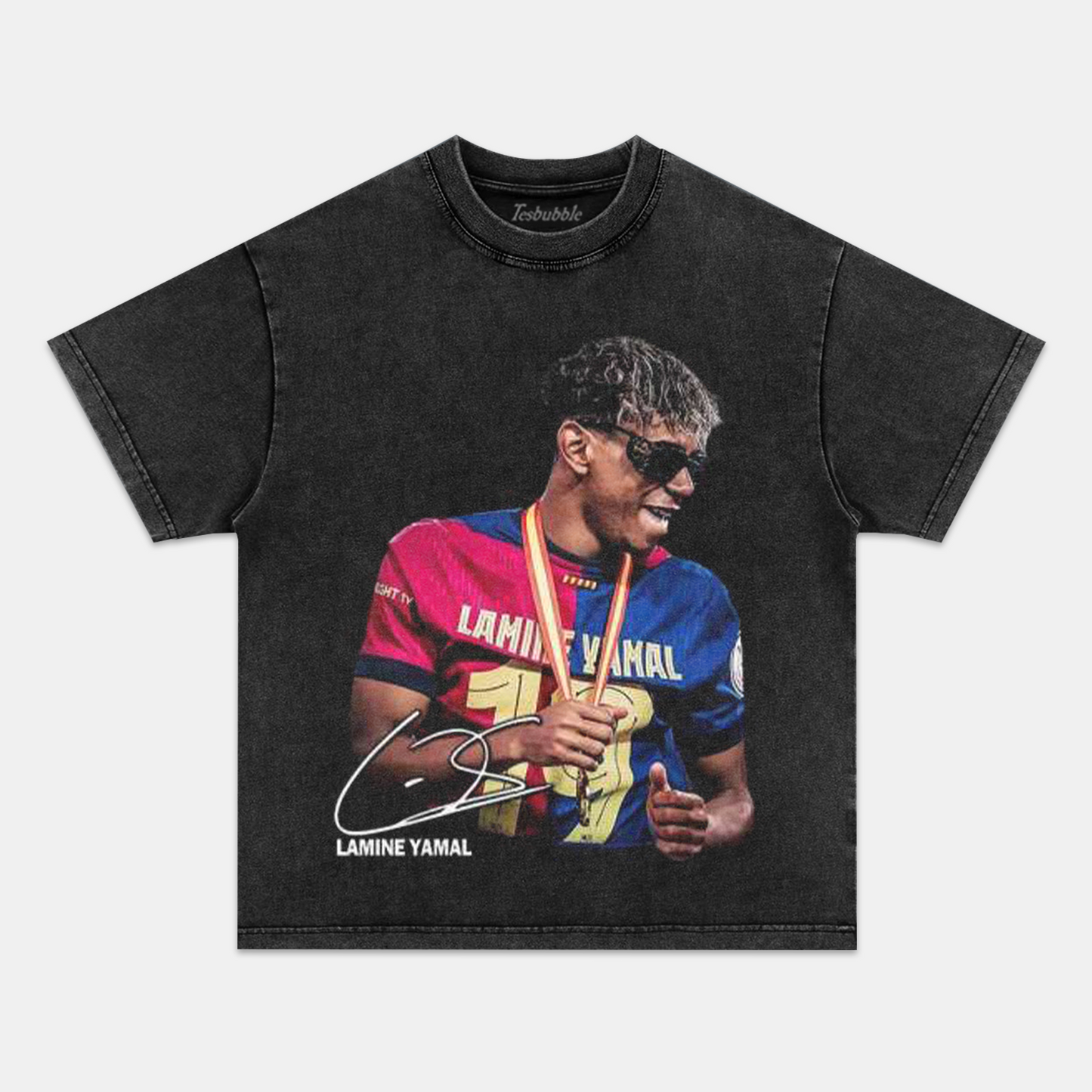 LAMINE YAMAL TEE Style005 - clothing by TeeHivey.com (Image 4)