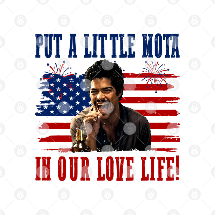 La Bamba Put A Little Mota In Our Love Life 4th Of July Funny Patriotic Freedom Parody T Shirt