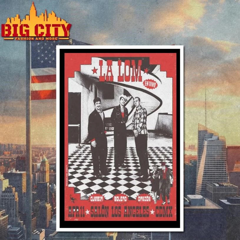 La Lom Salon Los Angeles Mexico City Apr 11 2026 Poster Shirt