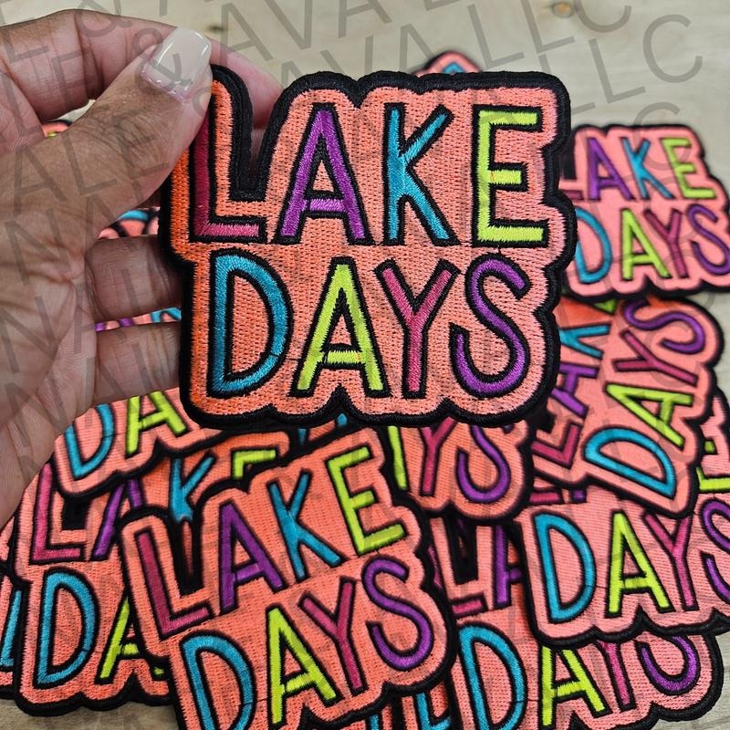 Lake Days Hat Patch (1 Patch)