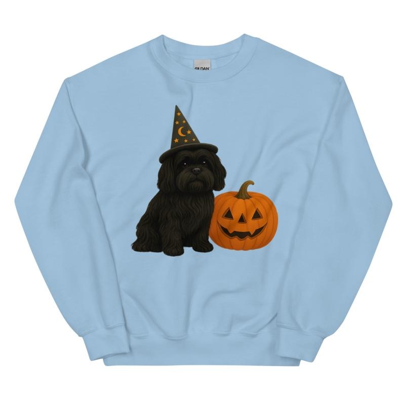 Lhasa Apso Witchy Dog Sweatshirt