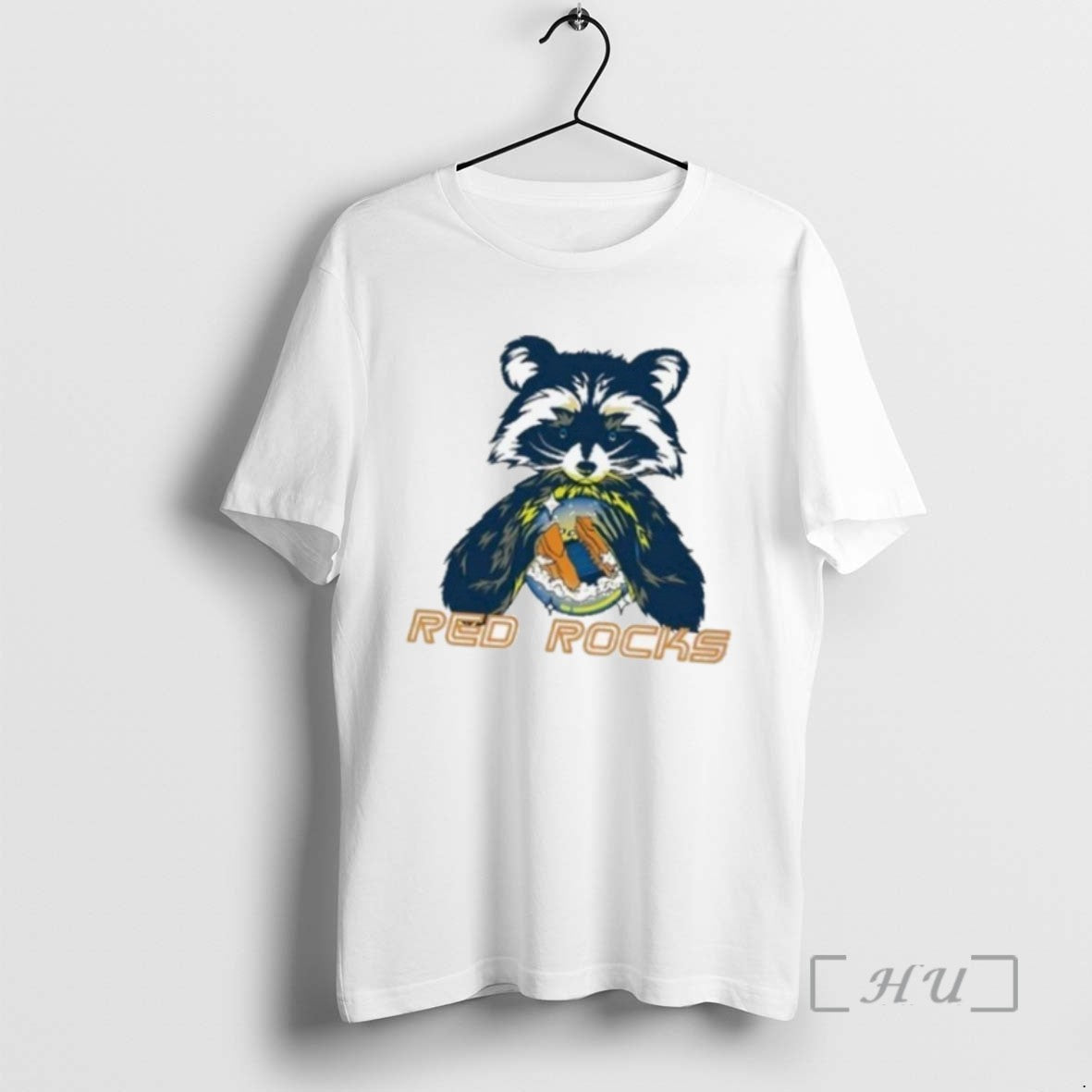 Limited Edition Red Rocks Crystal Ball Raccoon Tour 2025 - clothing by TeeHivey.com