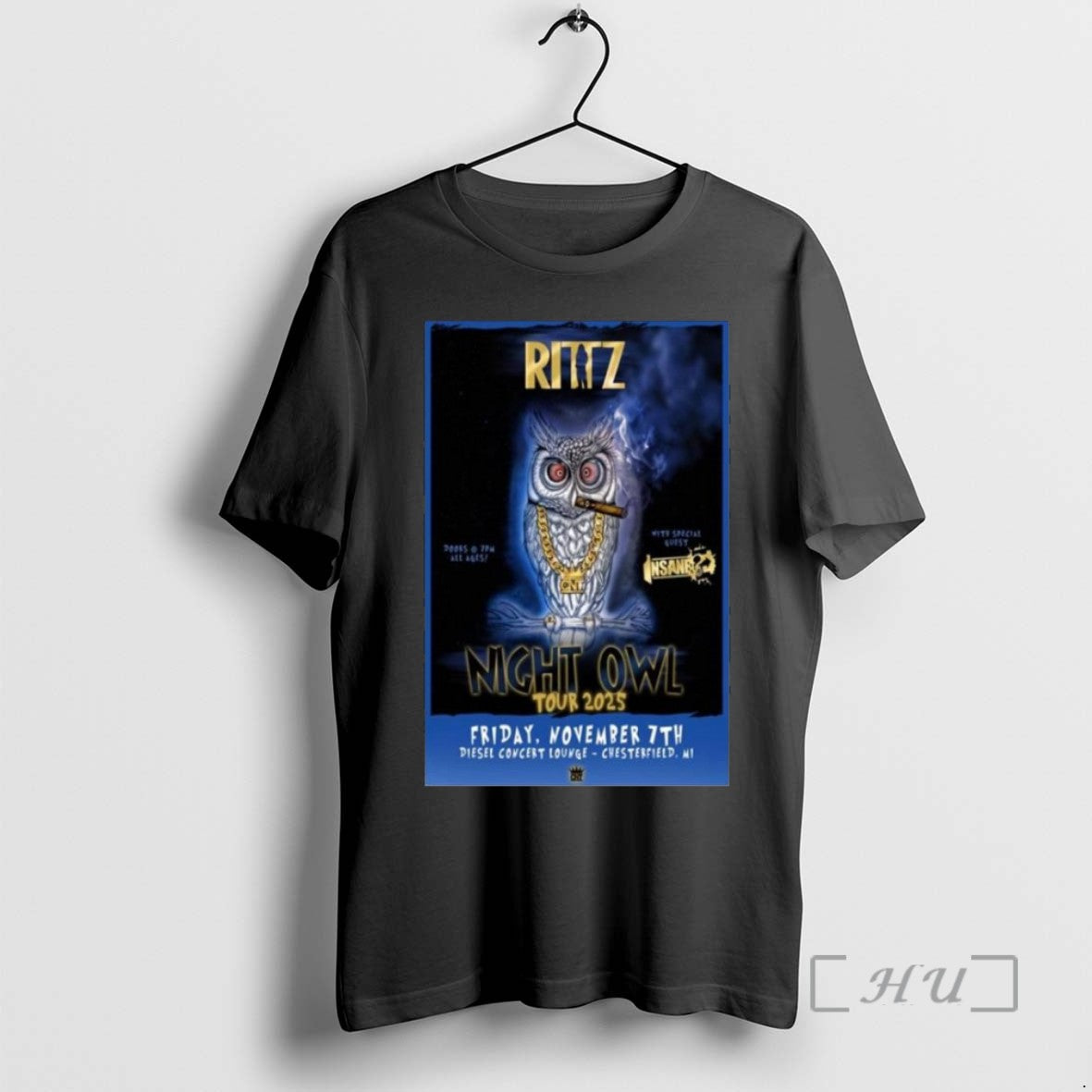 Limited Edition Ritz Chesterfield Mi November 7 2025 Concert - clothing by TeeHivey.com