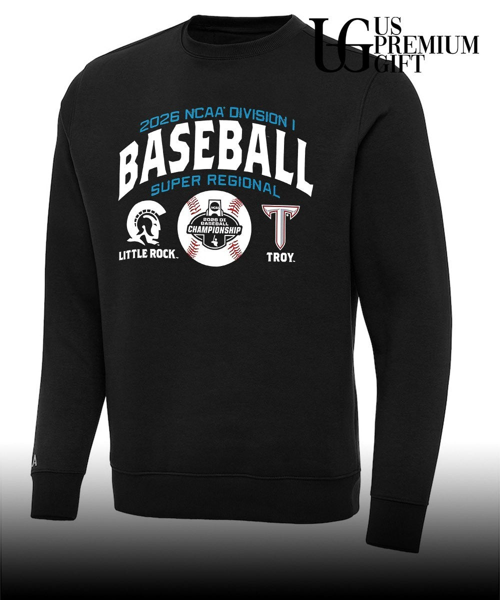 Little Rock Trojans vs Troy University 2026 NCAA Division I Baseball Super Regional shirt