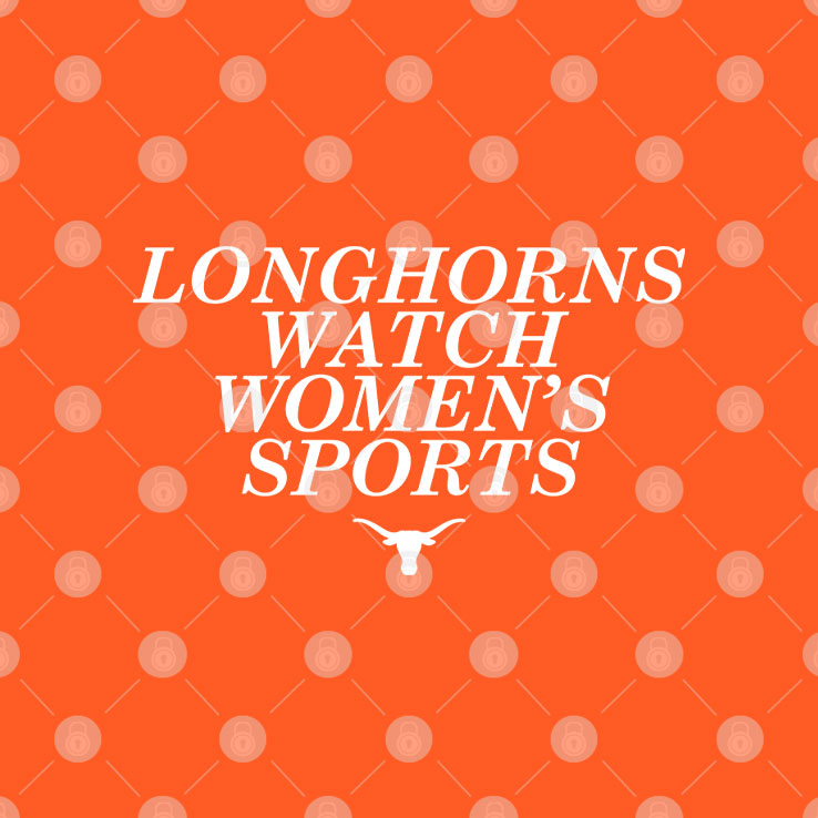 Longhorns Watch Women’s Sports T Shirt