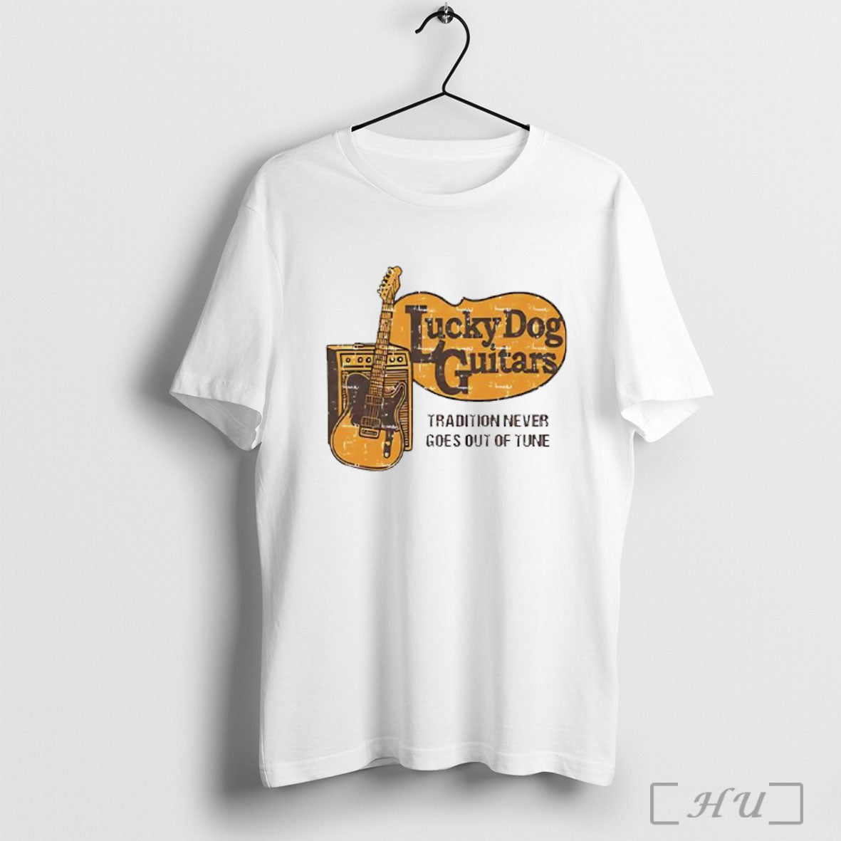 Lucky Dog Guitars Cracker Barrel T Shirt