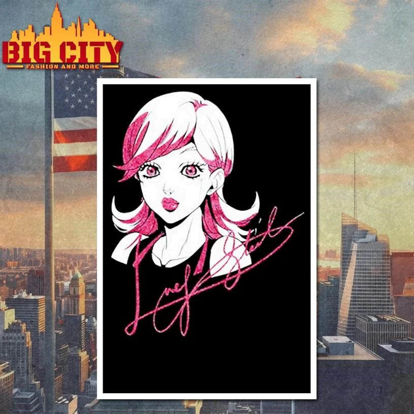 Lucy Steel JoJo’s Bizarre Adventure Steel Ball Run Signature Shirt