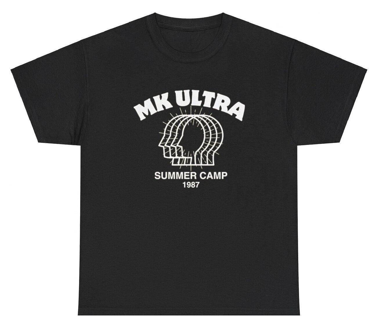 MK Ultra Summer Camp 1987 T Shirt Funny Political CIA Conspiracy Humor Silly Tee