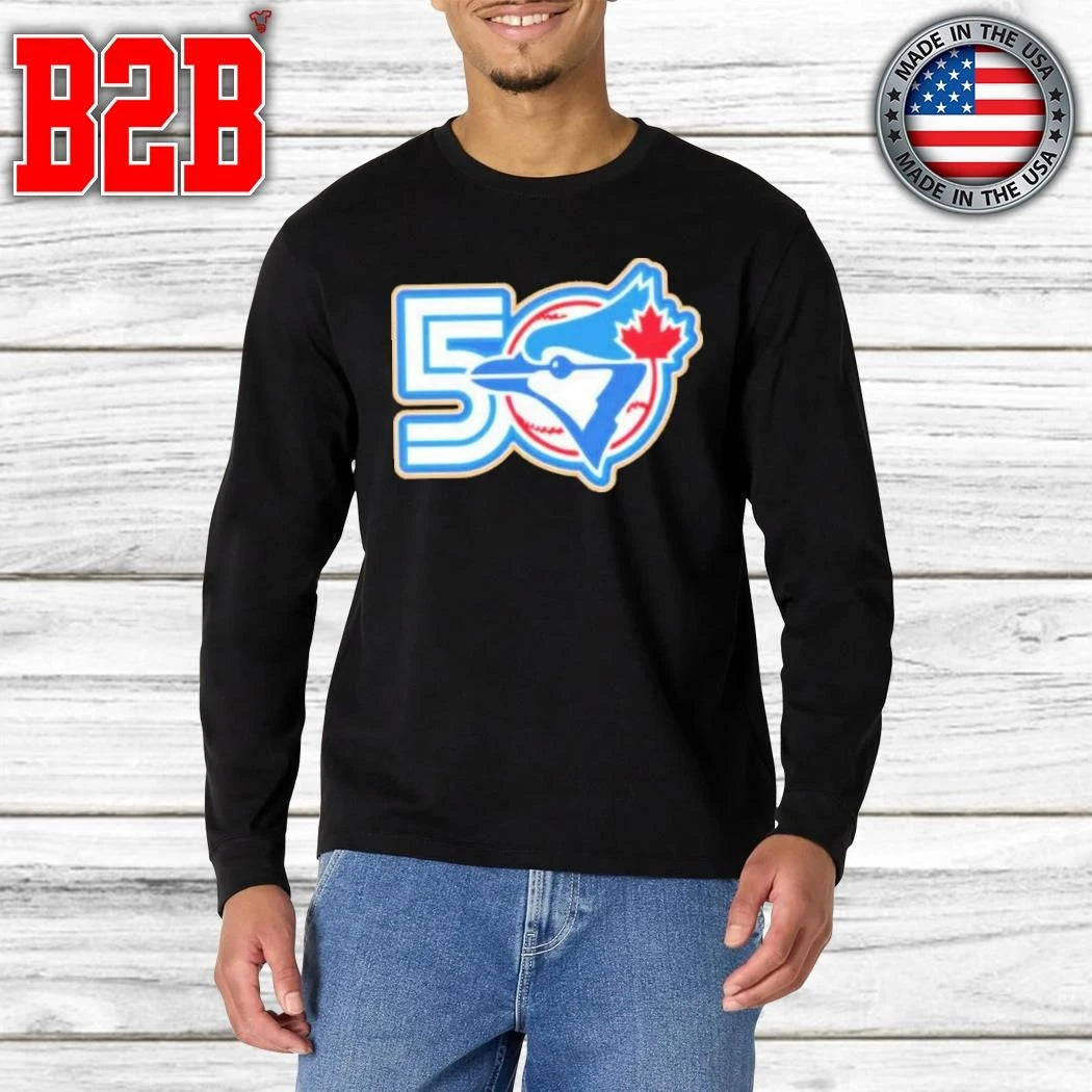 MLB Toronto Blue Jays New Logo For 2026 To Celebrate Their 50th Season Shirt