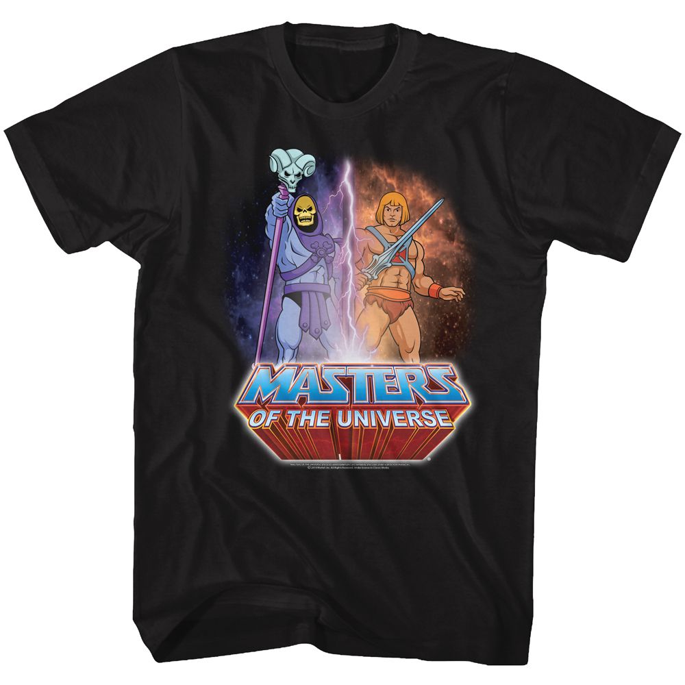 Masters Of The Universe - Lightning - Short Sleeve - Adult - T-Shirt - clothing by TeeHivey.com