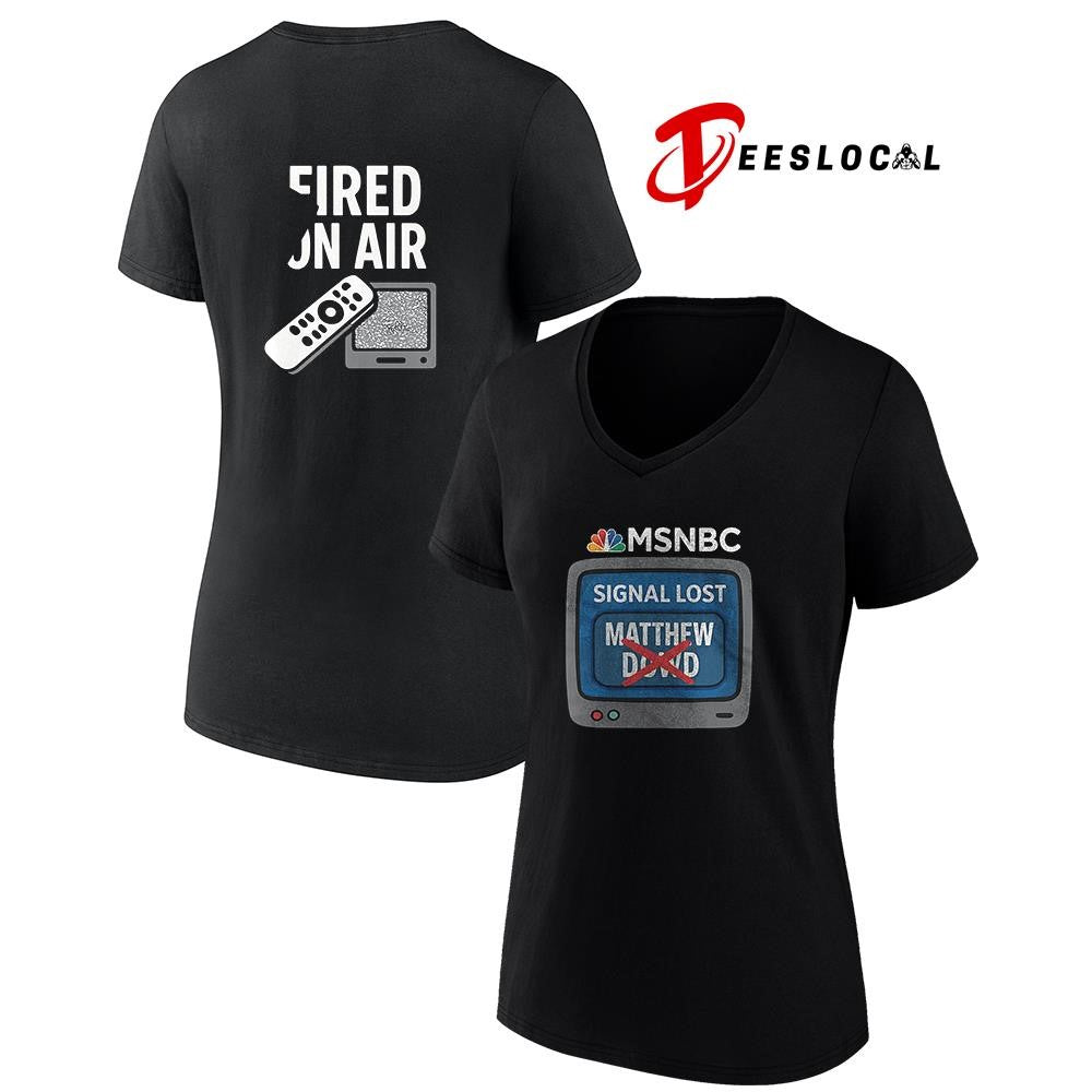 MSNBC Matthew Dowd fried on air TV shirt