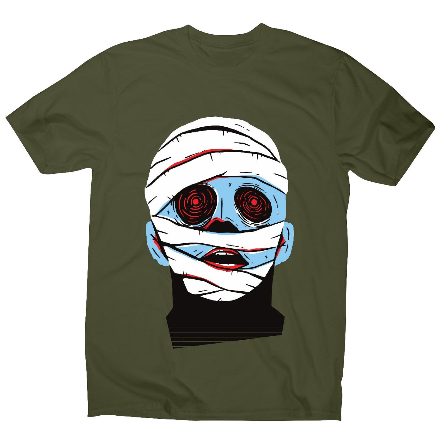 Mummy face - men's funny premium t-shirt