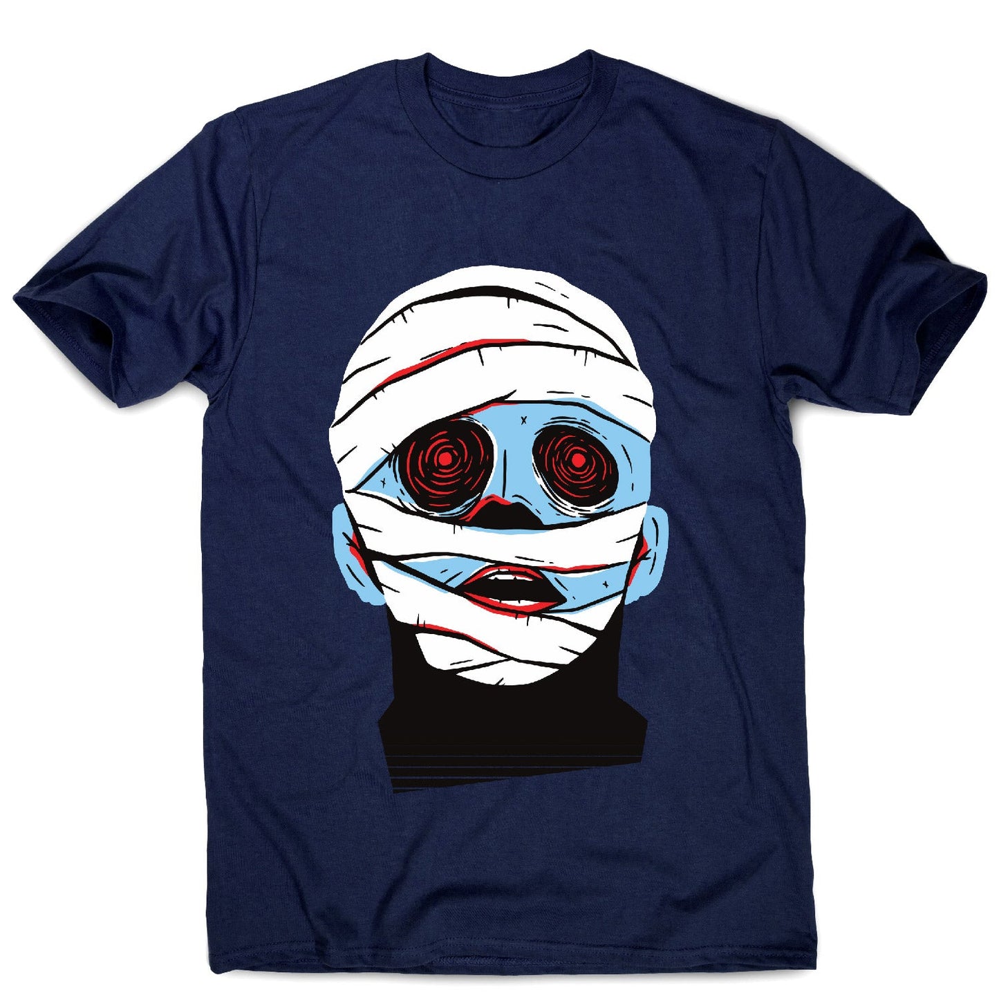 Mummy face - men's funny premium t-shirt
