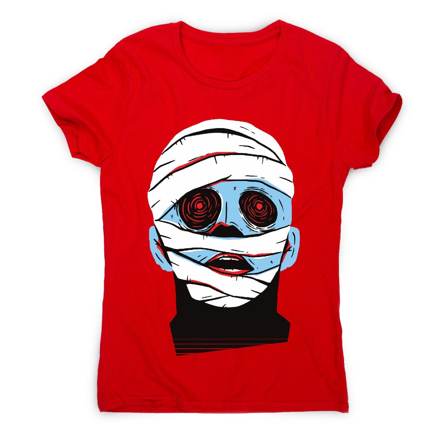 Mummy face - women's funny premium t-shirt