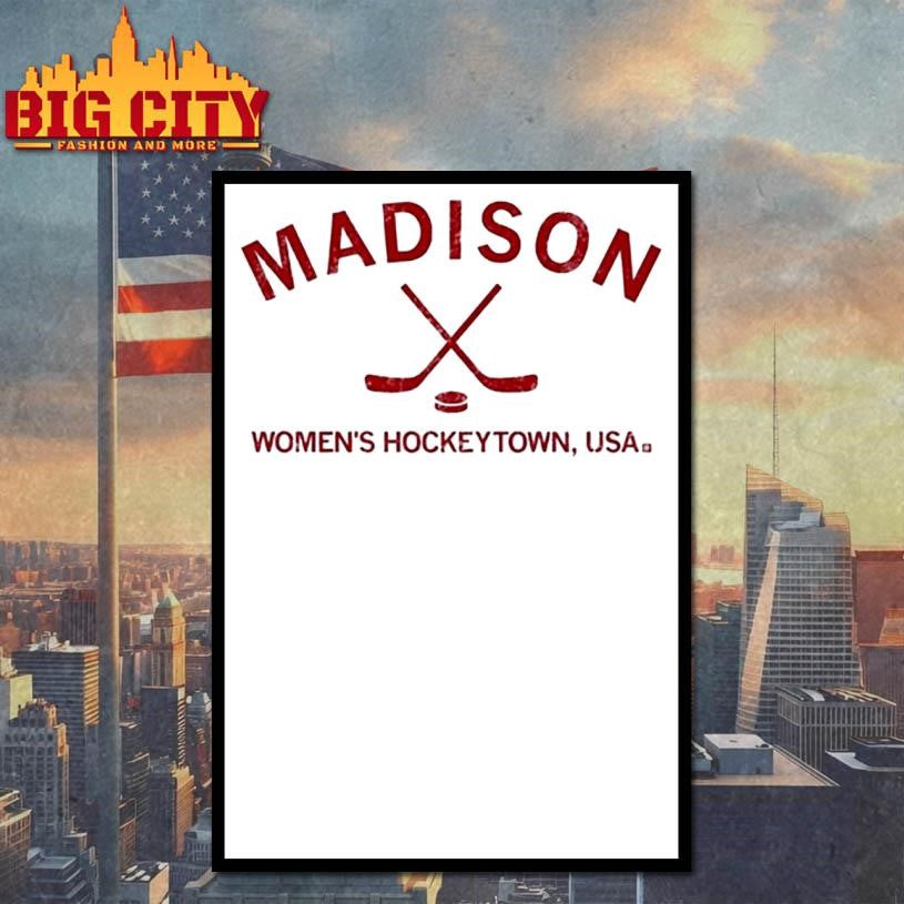 Madison Womens Hockeytown Usa Shirt