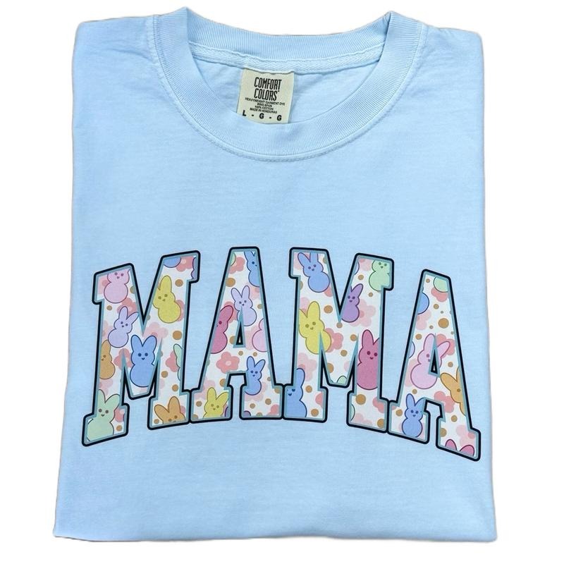 Mama Peep Easter Tee, Mama Easter T-Shirt, Mama Peeps TShirt