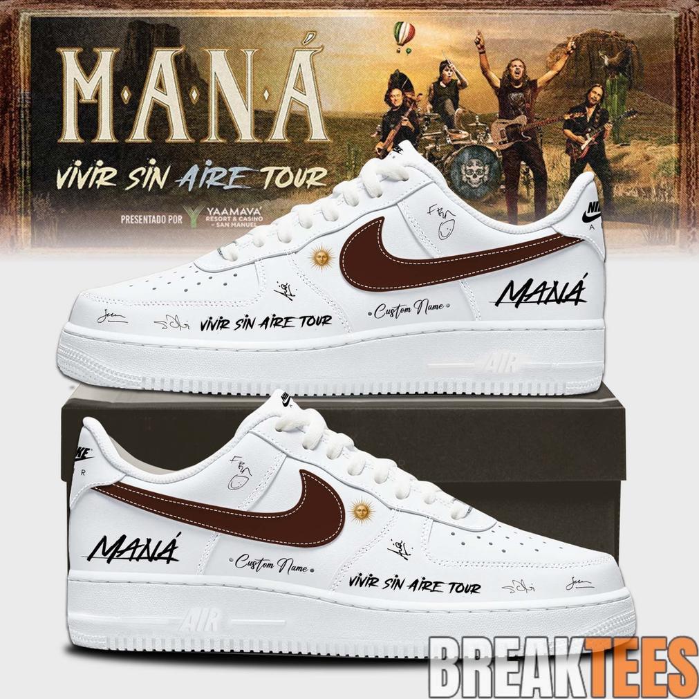Maná “Vivir Sin Aire Tour” Night Edition Air Force 1 Shoes